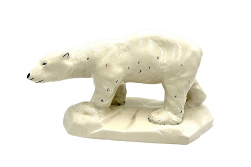 A Large Figure of a Polar Bear, Chodzież, Poland, 1950s-1960s