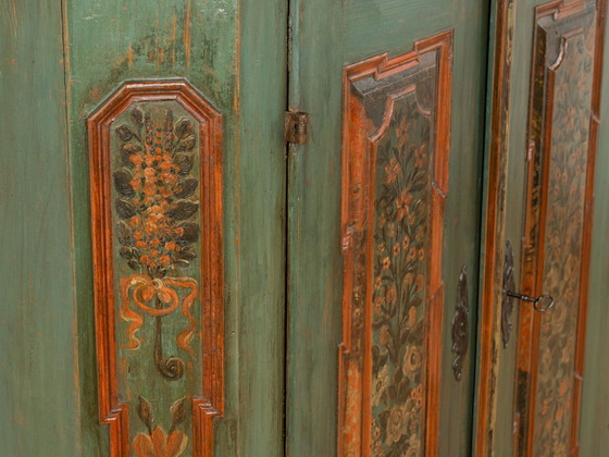 Image 1 of Armoire de ferme ancienne, XVIIIe siècle, vintage