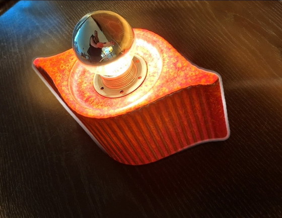 Image 1 of Rara lampada da parete vintage Fatlava Design, stile space age anni '70.