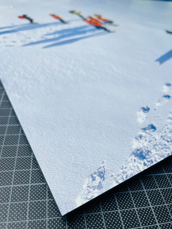 Image 1 of Mike Louagie / 'State Visit' (Antarctica) op hoogwaardig Dibond paneel