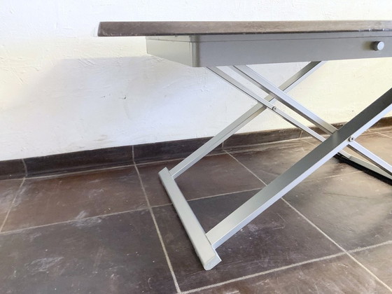 Image 1 of Eettafel / salontafel transformeerbaar meubilair Italiaans 90s design door Calligaris