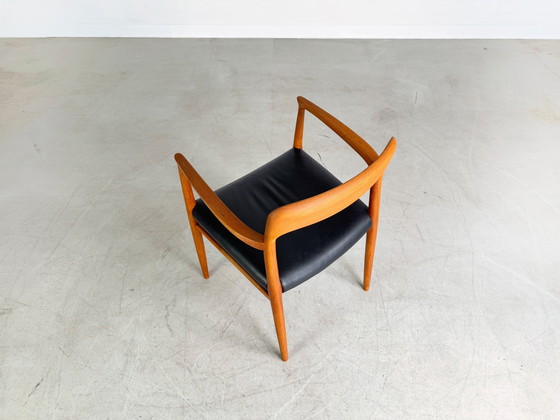 Image 1 of Original Niels Otto Moller chaise à accoudoirs modèle 56 Midcentury