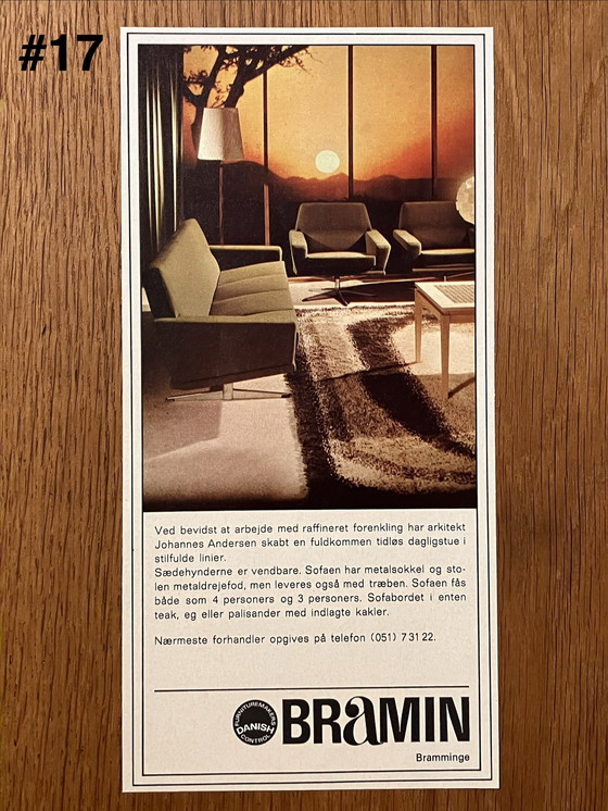 Image 1 of Materiale pubblicitario dal design vintage anni '60 e '70