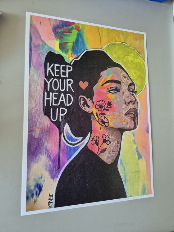 Image 1 of Keep Your Head Up Print