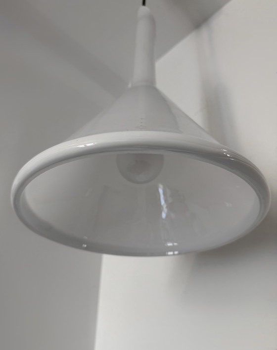 Image 1 of Lampada a sospensione in vetro di Murano degli anni '70