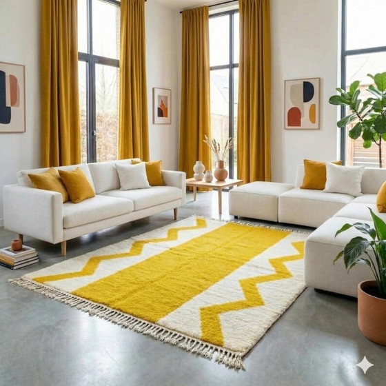 Image 1 of Handgemaakt Marokkaans tapijt 250 cm x 200 cm