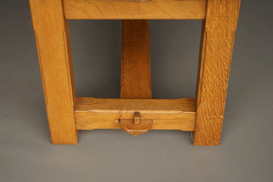 Image 1 of Panchina rustica vintage in legno di quercia