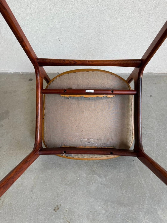 Image 1 of Ensemble de chaises danoises vintage en bois de rose