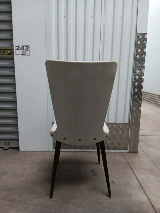 Image 1 of Complete vintage dedisgn eetkamer set.