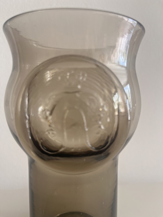 Richard Duborgh PLUS Norway H7 Vase Mid-Century 1960 – Glass (photo 2 of 8)