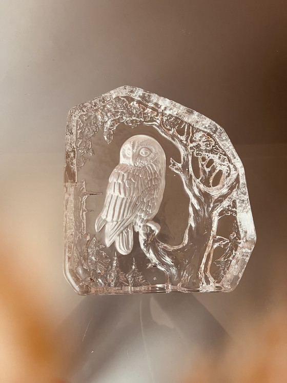 Image 1 of Goebel uil in glas