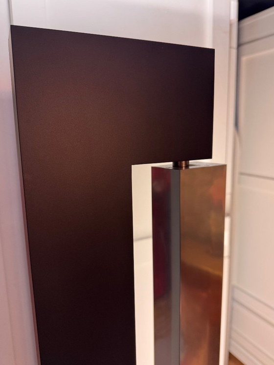 Image 1 of SET van 2 Nemo Ara design vloerlampen Cassina – Italiaans minimalistisch met dimbare uplighter