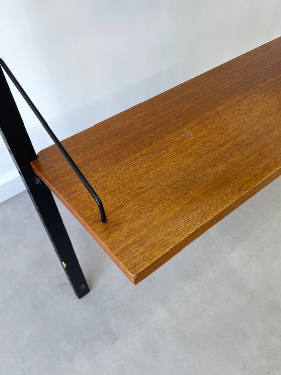 Vintage wandsysteem, Poul Cadovius, Royal System – Wandkast, Metal (photo 5 of 13)