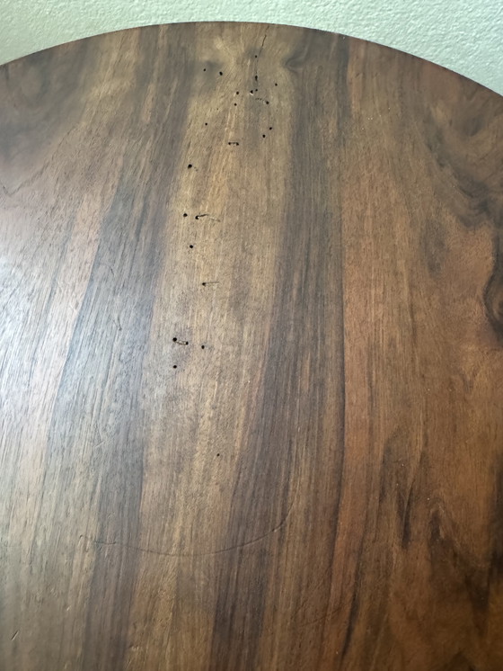 Image 1 of Art Deco houten tafel op voet