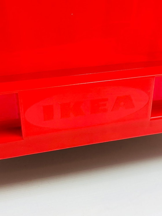 Image 1 of MÄRD IKEA rolling storage box, postmodern design