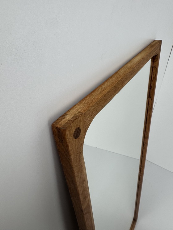 Image 1 of Specchio Aksel Kjersgaard modello 165 in quercia – Semplicità danese di metà secolo