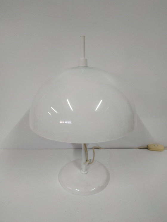 Image 1 of Vintage jaren 70 mushroom tafellamp (2 spots)
