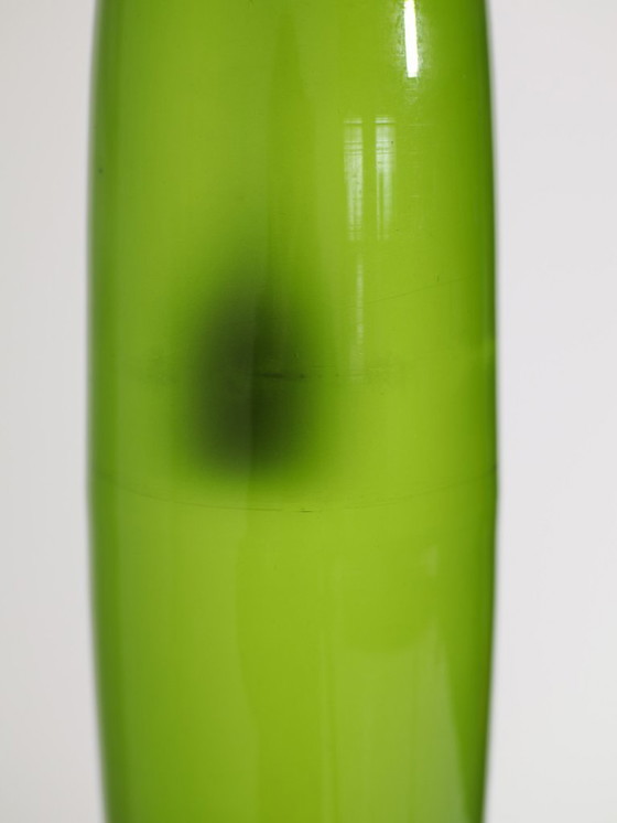 Image 1 of Murano glass pendant lamp green Alessandro Pianon 1960s