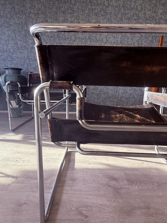 Image 1 of Vintage Gavina/Knoll Wassily B3 fauteuil, circa jaren 60