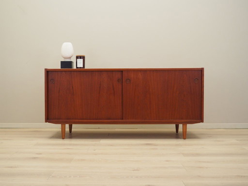Teakhouten kast, Deens ontwerp, jaren 1970, productie: Denemarken