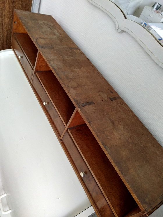 Image 1 of Pieza antigua de escritorio/armario con cajones