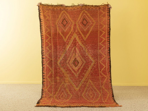  Vintage Rehamna, tapis berbère, 145 X 240
