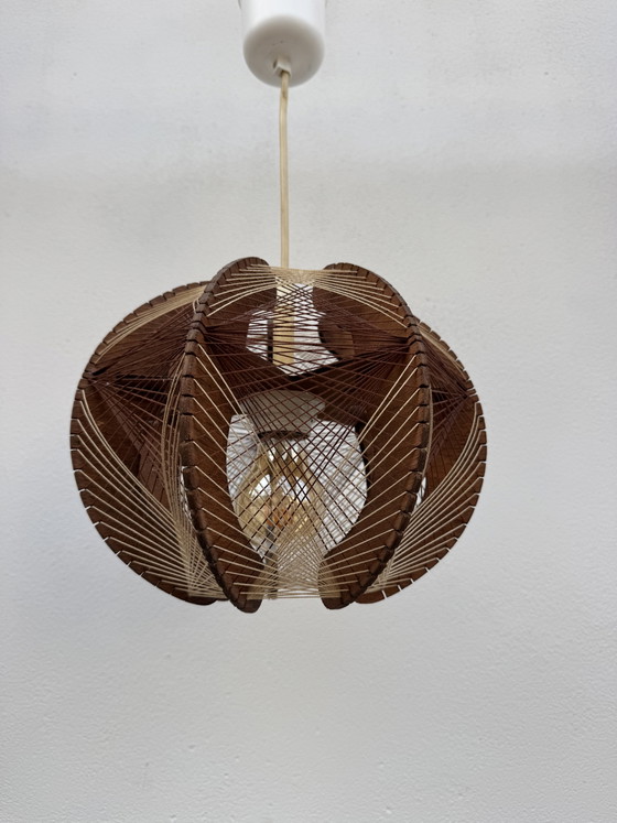 Lampada a sospensione stile scandinavo anni '60 – Lampade a sospensione, Legno (photo 10 of 12)