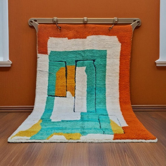 Image 1 of Authentischer Berber-Teppich aus Leinen, 200 x 150 cm