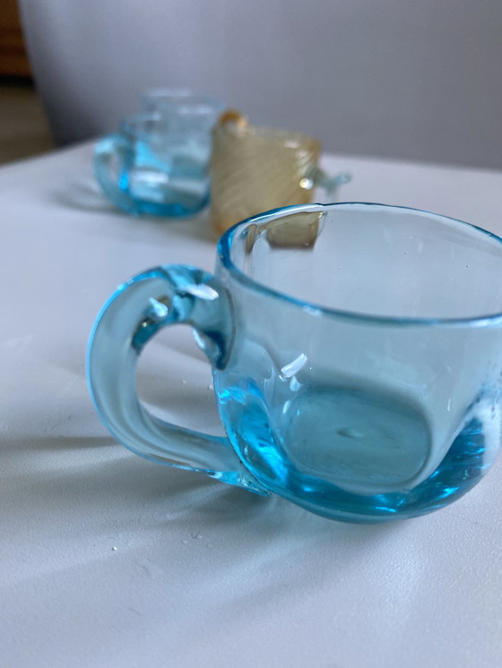 Image 1 of 4 verres à liqueur Georges Sand de Portieux