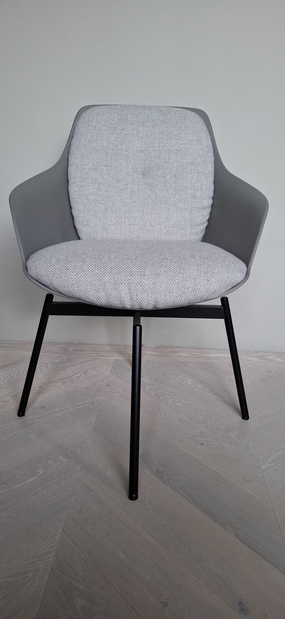 Image 1 of Siège baquet Rolf Benz 360° avec revêtement en laine