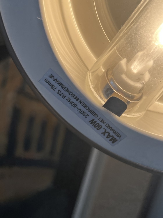 Vintage Jan Des Bouvrie Table Lamp for Boxford Holland – Model R2003 – rvs (photo 10 of 11)