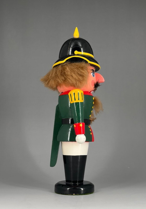 Image 1 of Schiaccianoci in legno vintage – 25 cm – Decorazione natalizia / Articolo da collezione / Stile retrò per le feste