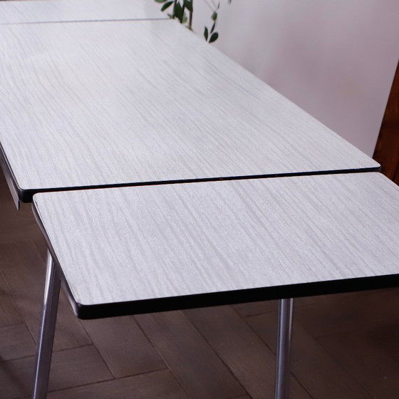Image 1 of Vintage Extendable Dining Table with Umakart Top 