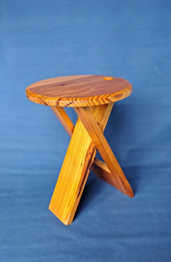 Vintage Stool – Metal, Wood (photo 4 of 15)