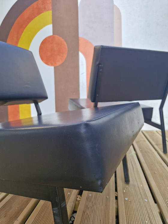 Image 1 of Pair of modular armchairs by P.Guariche, circa 1960s