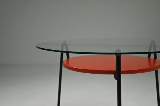 Image 1 of 535 “Mug” table by Wim Rietveld for Gispen, 1950s The Netherlands.
