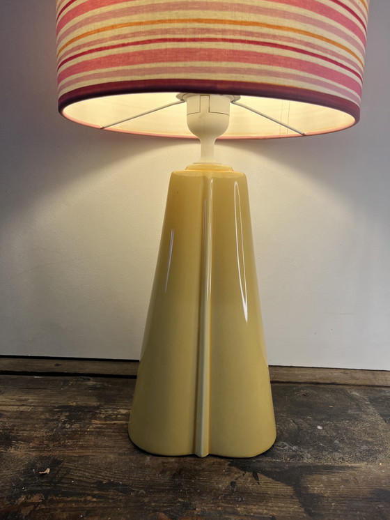 Image 1 of Vintage Koraldec Keramische Tafel Lamp