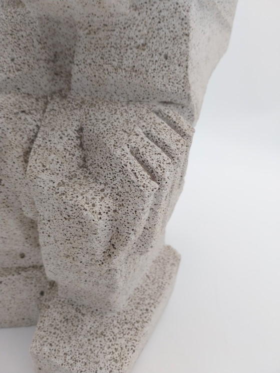 1x 1970s Sandstone Sculpture by Casa Padding 39cm High (photo 8 of 9)