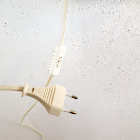 Image 1 of Vintage wall lamp Ikea Smyg bedside lamp metal/plastic white Maria Vinka