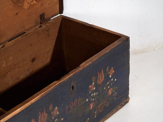 Baule antico con motivi floreali (Anno 1901) #41 – Armadi contenitori, Rustic (photo 22 of 40)