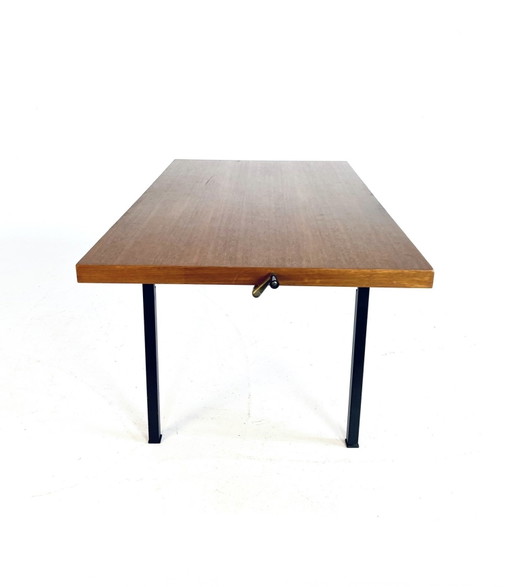 Mesa de centro ajustable vintage, Ilse Möbel '60