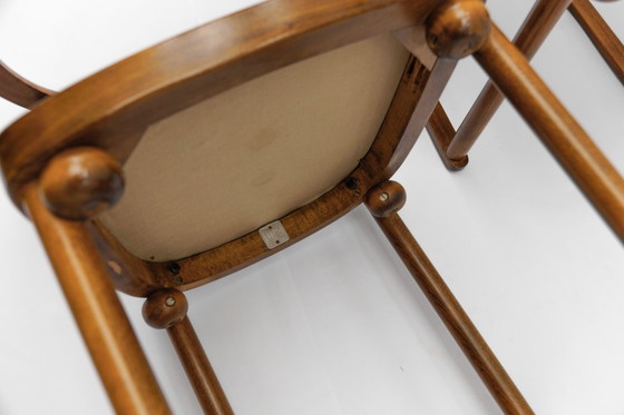 Image 1 of Ensemble de 4 chaises chauve-souris de Josef Hoffmann pour Wittmann