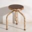 Industrial stool with white patina (c.1950) #7 – Iron, Industrieel (photo 10 of 30)