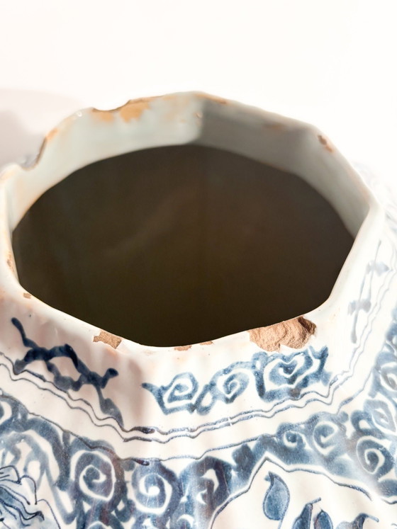 Vase en céramique de Delft peint à la main, XIXe siècle – Ceramic (photo 11 of 17)