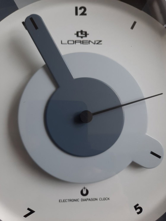 Retro Design Albert Leclerc Wandklok Arcobaleno – Lorenz, Klokken, Metal (photo 4 of 7)