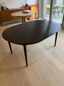 Table extensible Modèle 204 par Arne Vodder pour Sibast Mobler