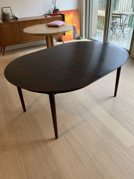 Image 1 of Extendable table Model 204 by Arne Vodder for Sibast Mobler