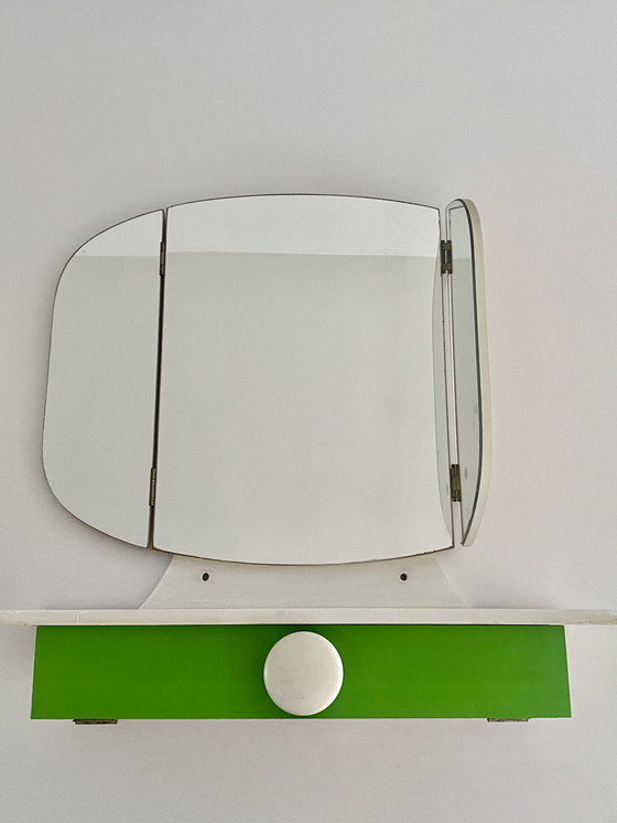 Image 1 of Vintage Retro 70s Hood/Toilet Table Space Age