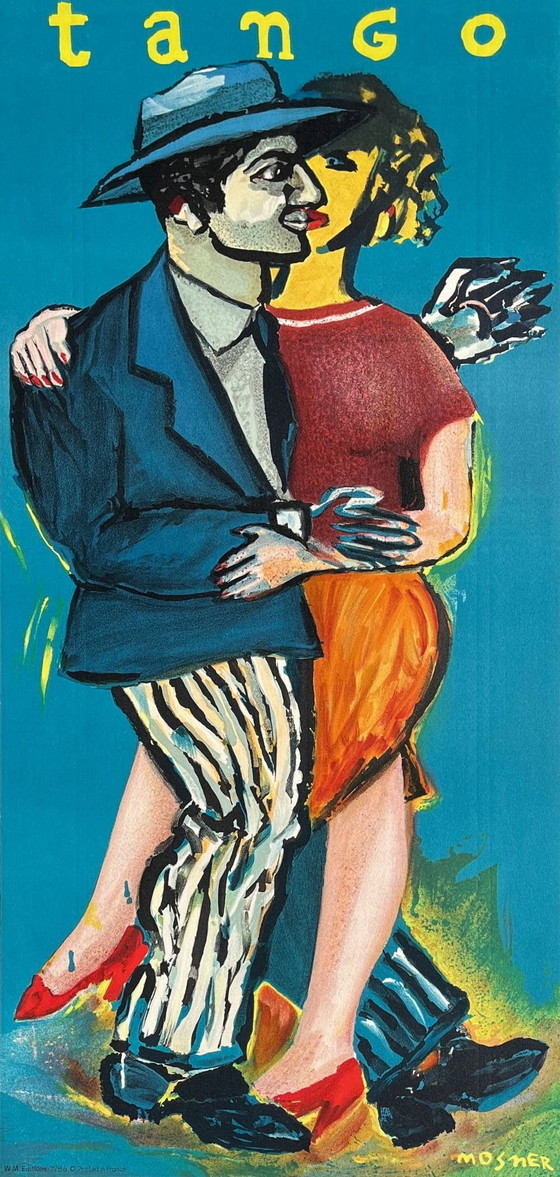 Image 1 of Ricardo MOSNER Tango originele poster 1986