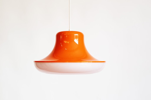 Spage Age Vintage Pop art hanglamp van Massive, België 1970's